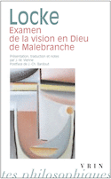 Examen de la vision en Dieu de Malebranche